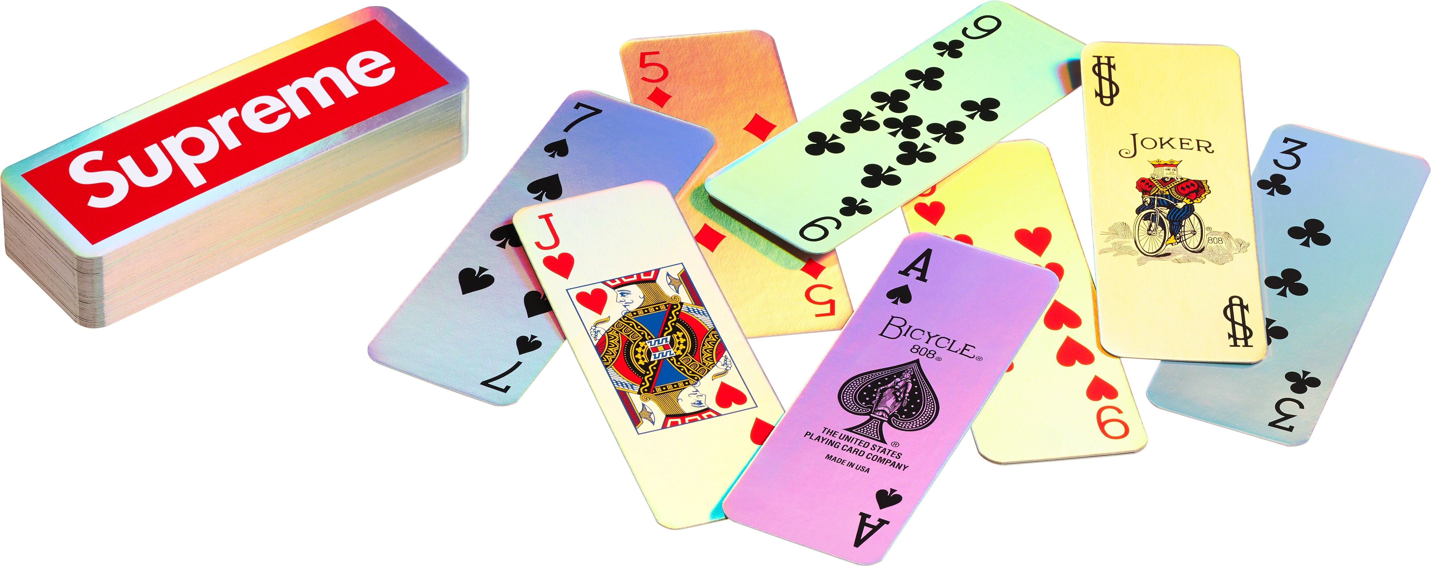 Supreme®/Bicycle® Holographic Slice Cards view 4